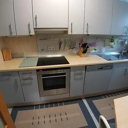 Daire 2-zimmer Mit Ueberdachten Sitzplatz Im Garten